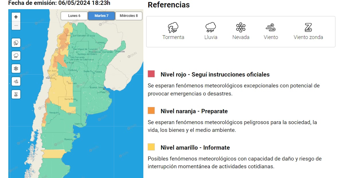 Alerta amarilla de DF