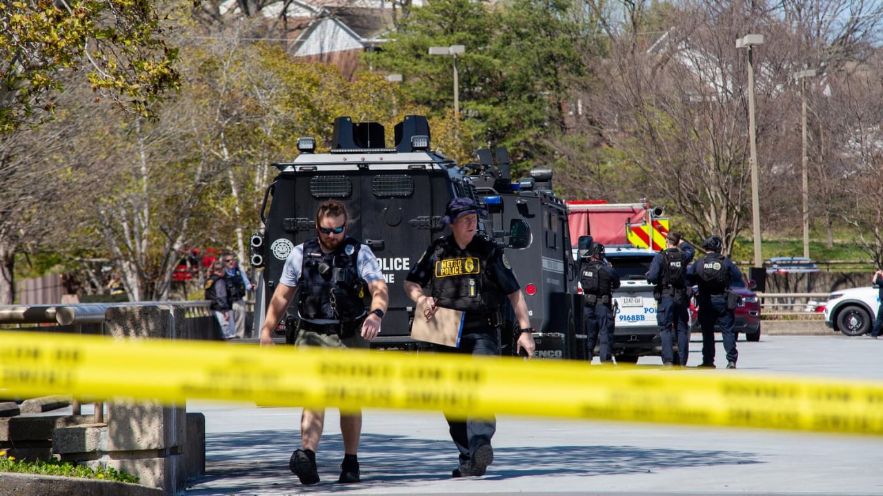 Tiroteo en una escuela de Nashville - EFE