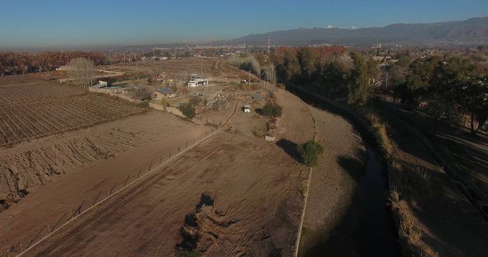 Vista aérea del espacio verde tendrá una longitud total aproximada de 4,5 kilómetros, desde la Rotonda del avión hasta la calle Aristóbulo del Valle.