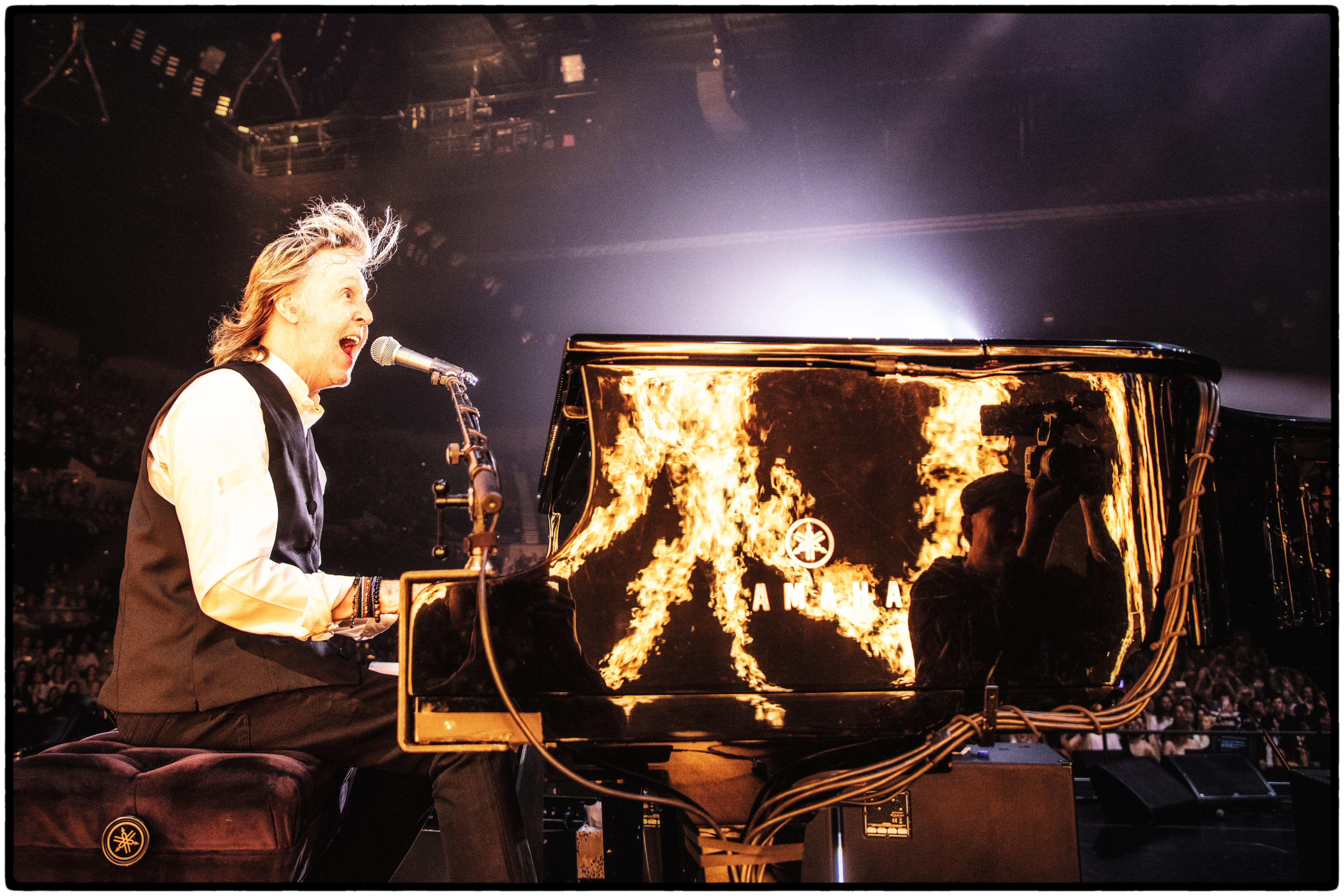 Paul McCartney, en una fecha reciente de su Got Back Tour. (Gentileza DF Entertainment)