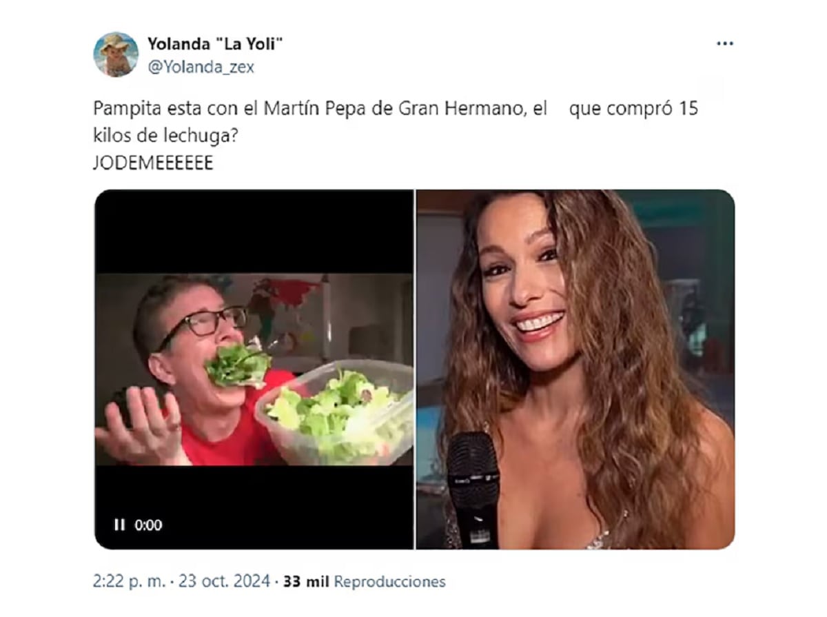 Confundieron a Martín Pepa, ex Gran Hermano, con el polista relacionado a Pampita y los memes no se hicieron esperar