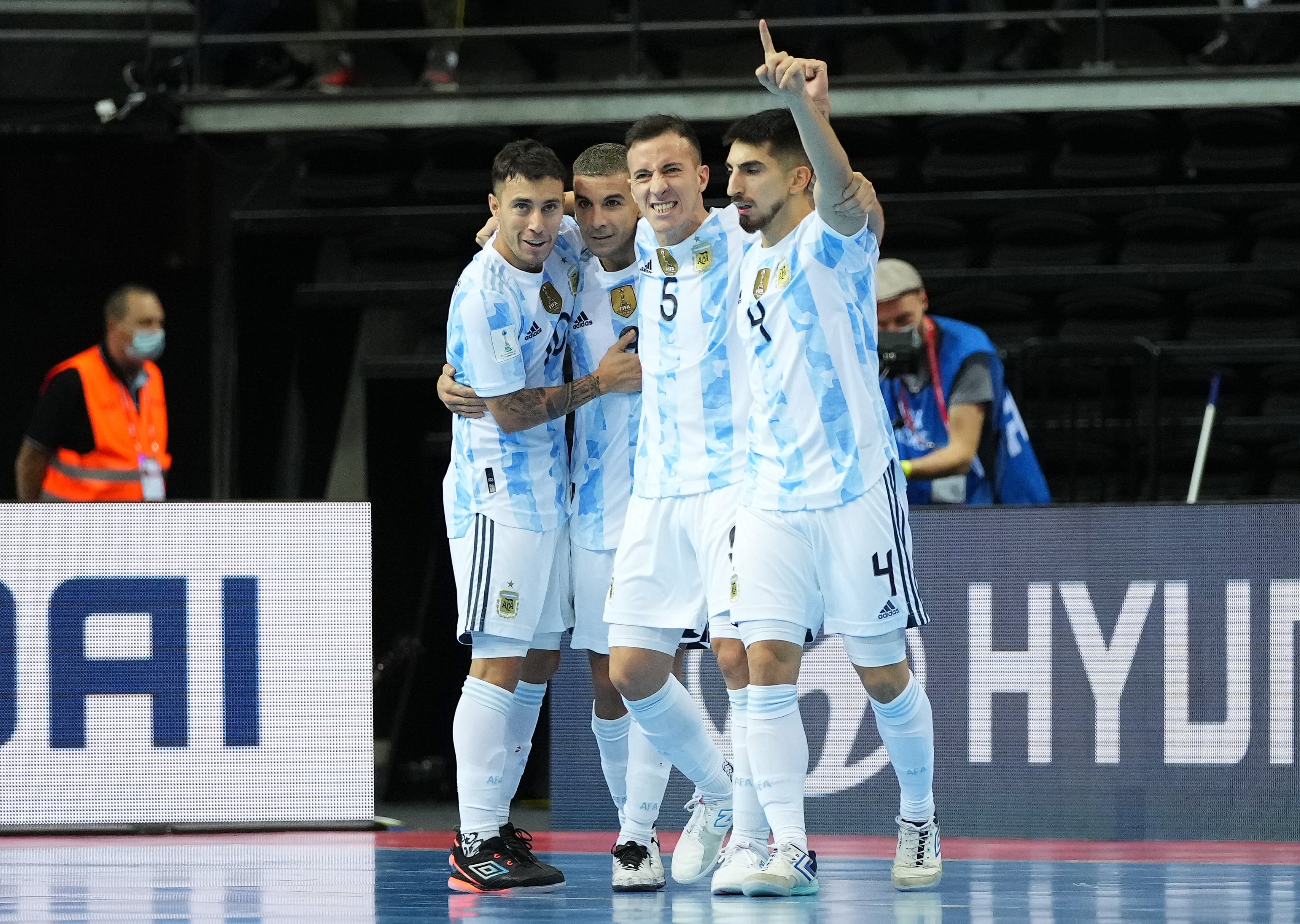 Argentina es finalista del mundial de futsal.