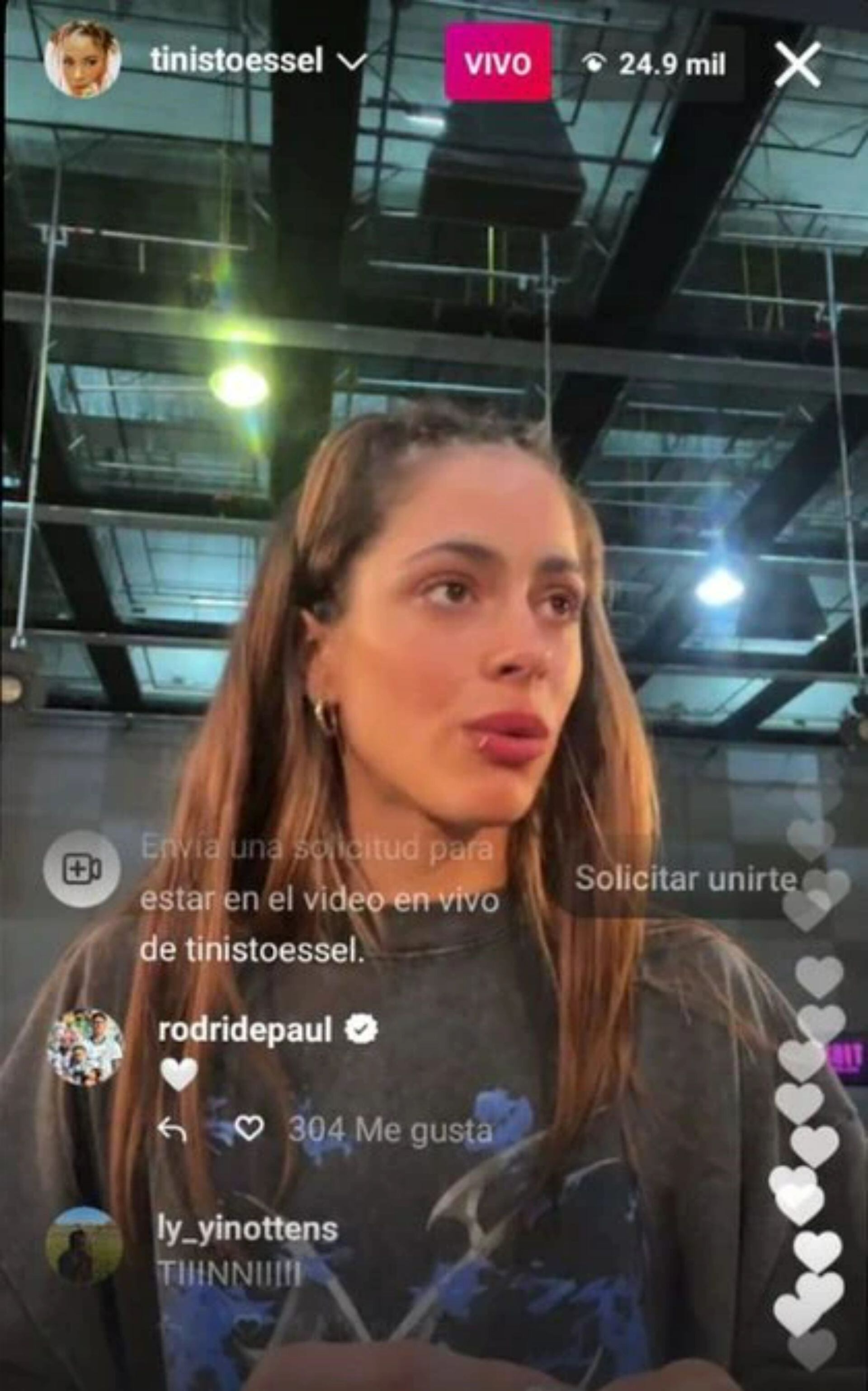 De Paul confirmó el romance con Tini con un tierno gesto