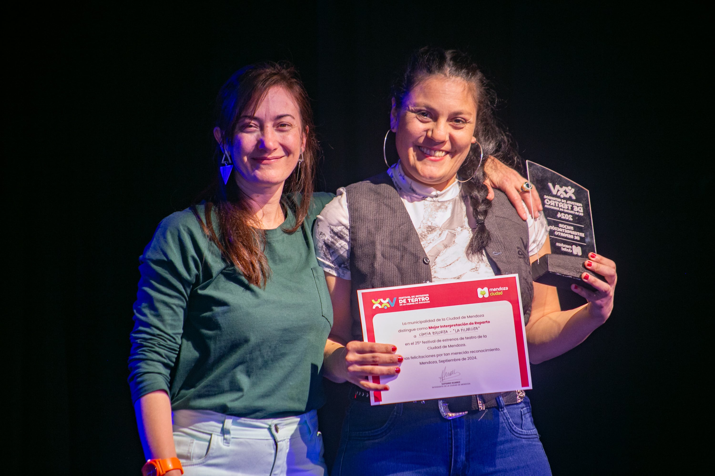 Lo mejor del teatro mendocino fue premiado en el teatro Quintanilla