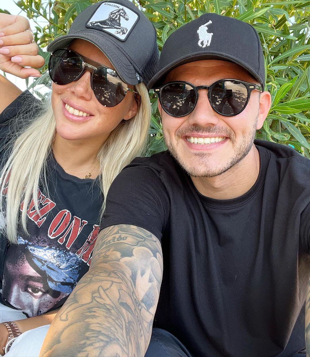 Mauro Icardi desmiente la separación de Wanda Nara.