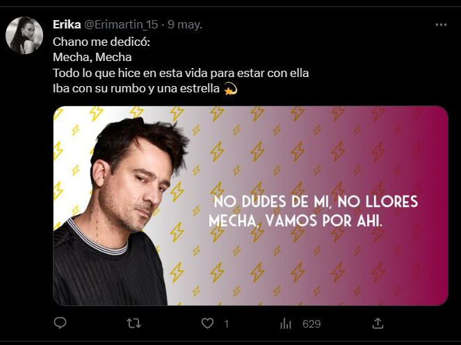 El músico tiene una app de IA y le dedica frases de sus canciones a sus fans