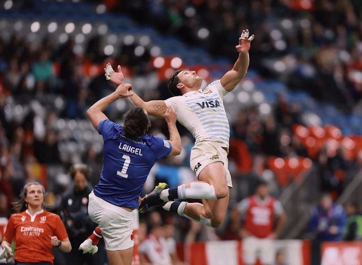 El mendocino Rodrigo Isgró, parte de  Los Pumas. 