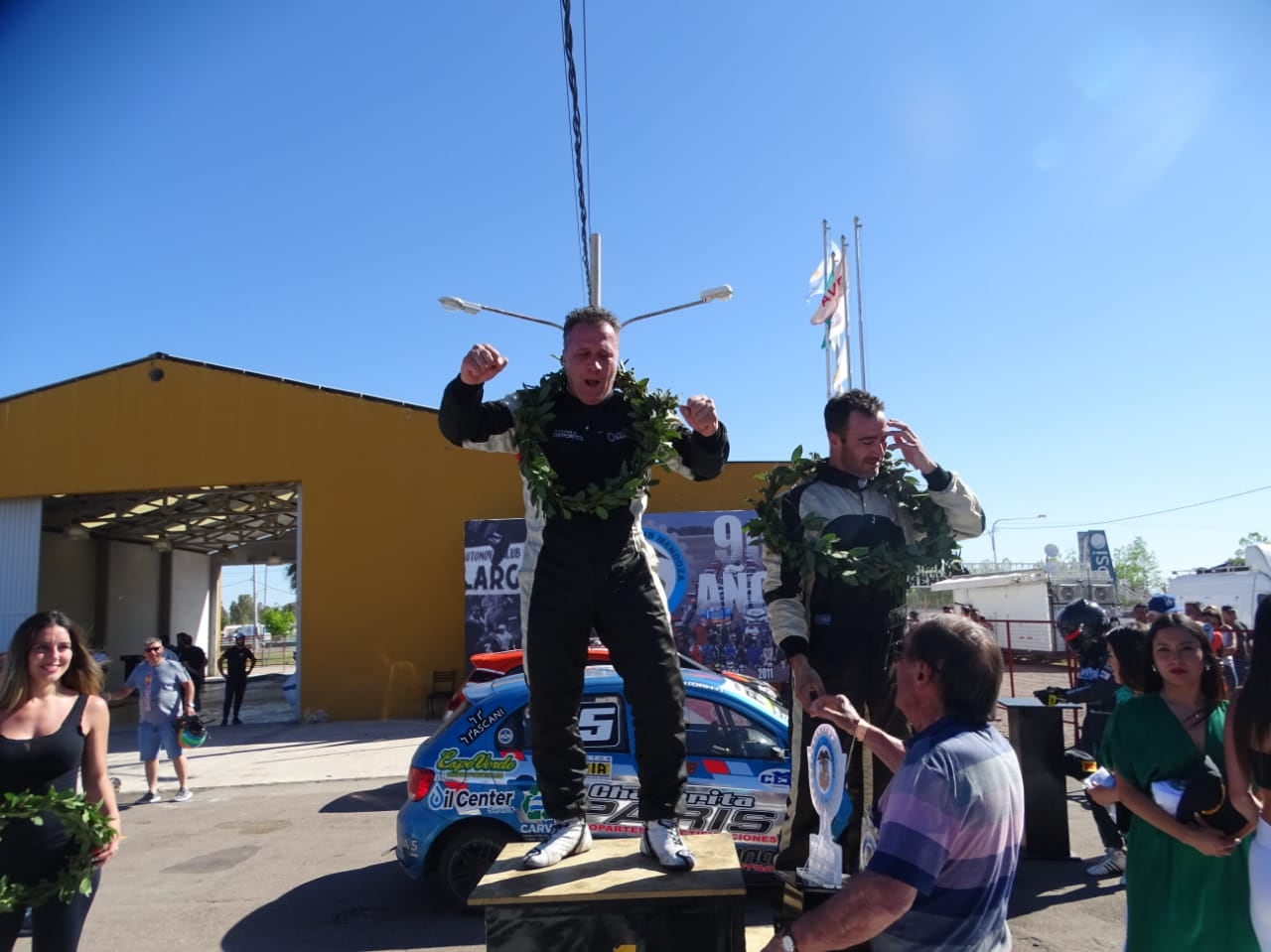 Fabrizio Benedetti, ganador de la Clase 2.