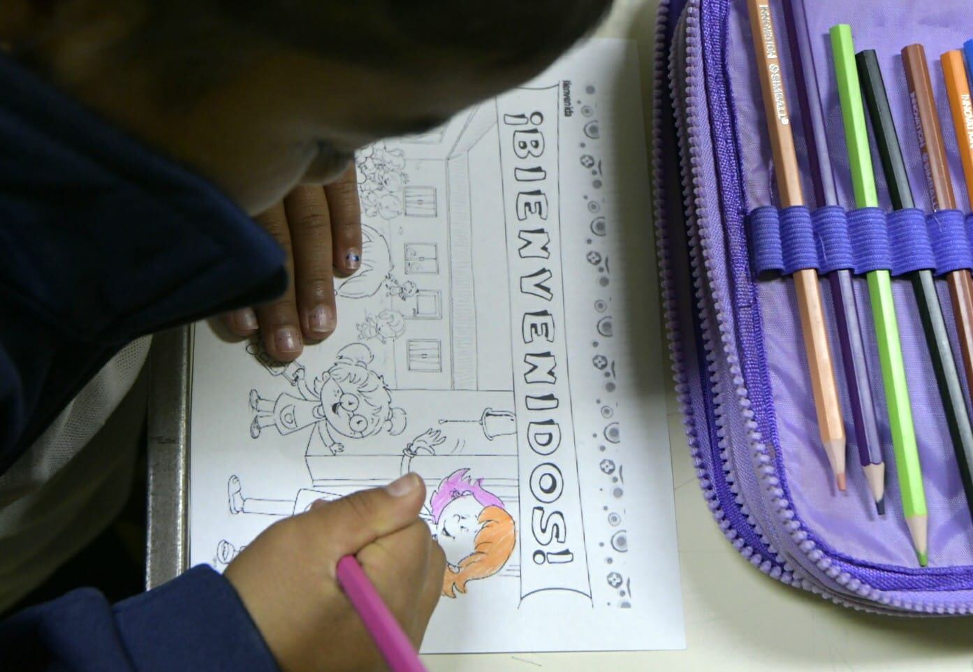 Inicio de clases Escuela Carmen Ponce de Videla - Orlando Pelichotti / Los Andes