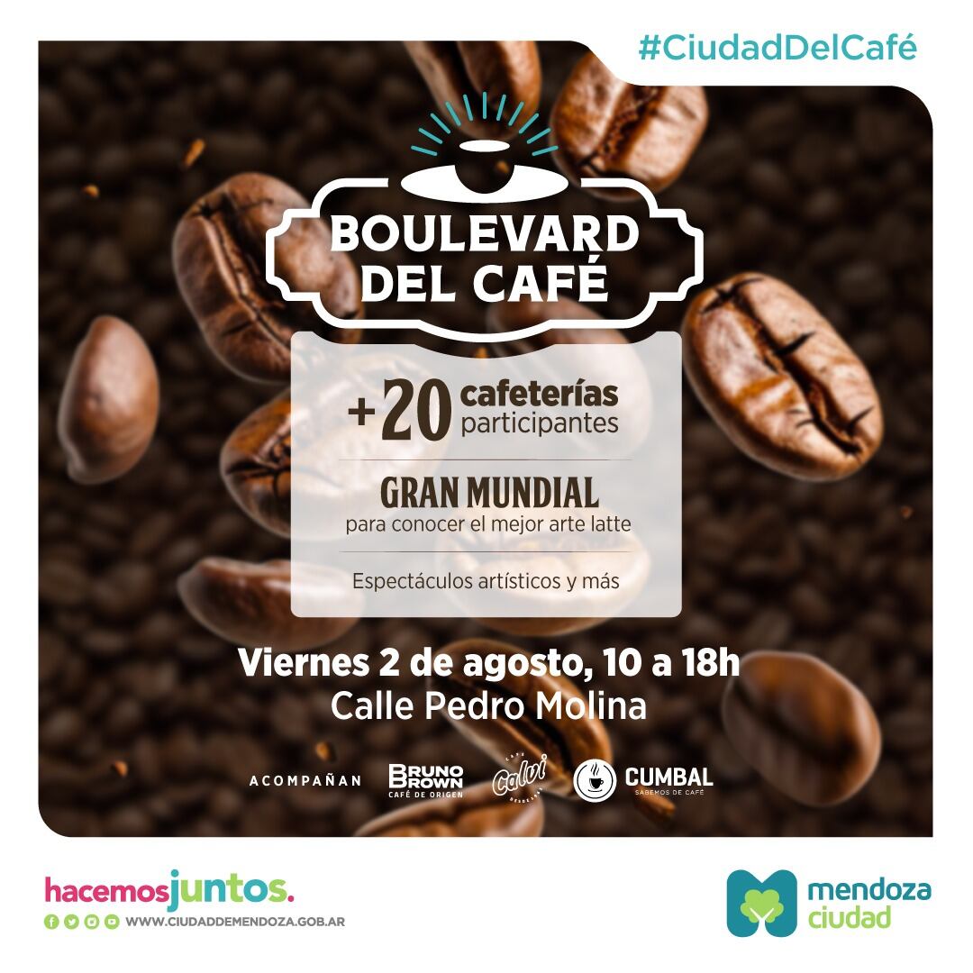 Se viene la tercera edición del Boulevard del Café