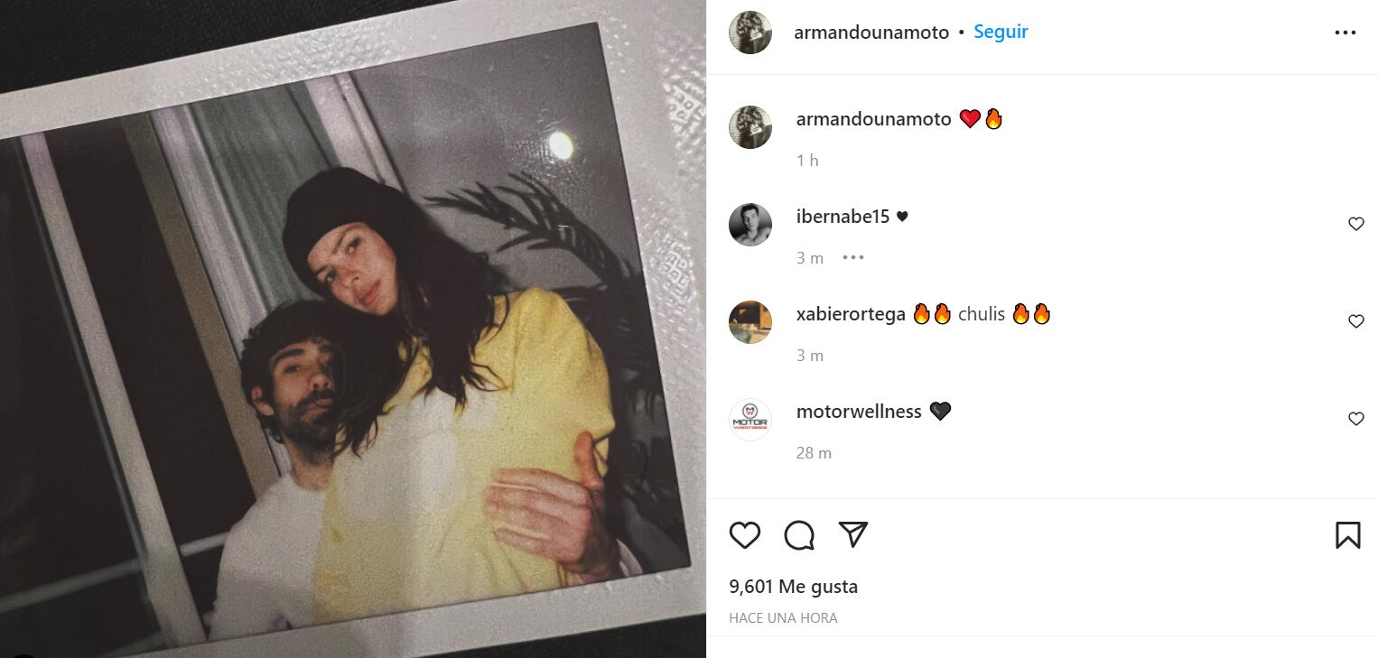 La China Suarez y su novio español