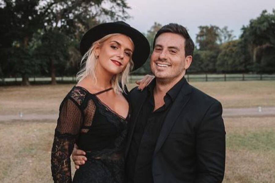 Federico Bal junto a su ex novia Sofía Aldrey.