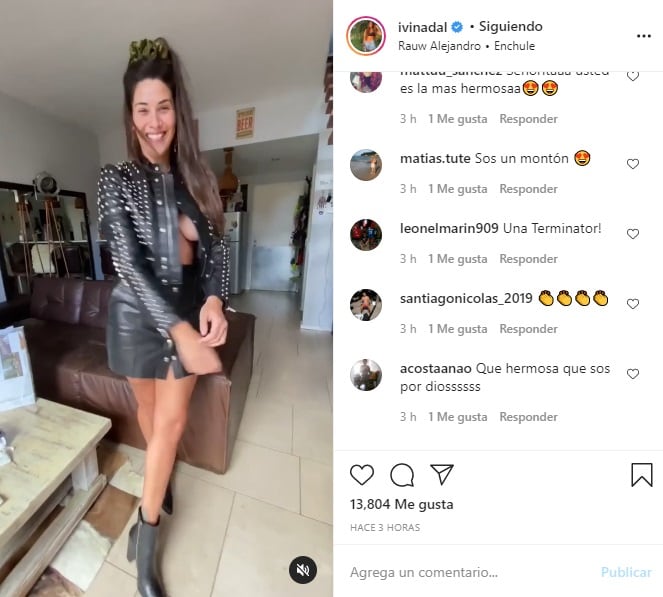 Ivana Nadal en redes sociales