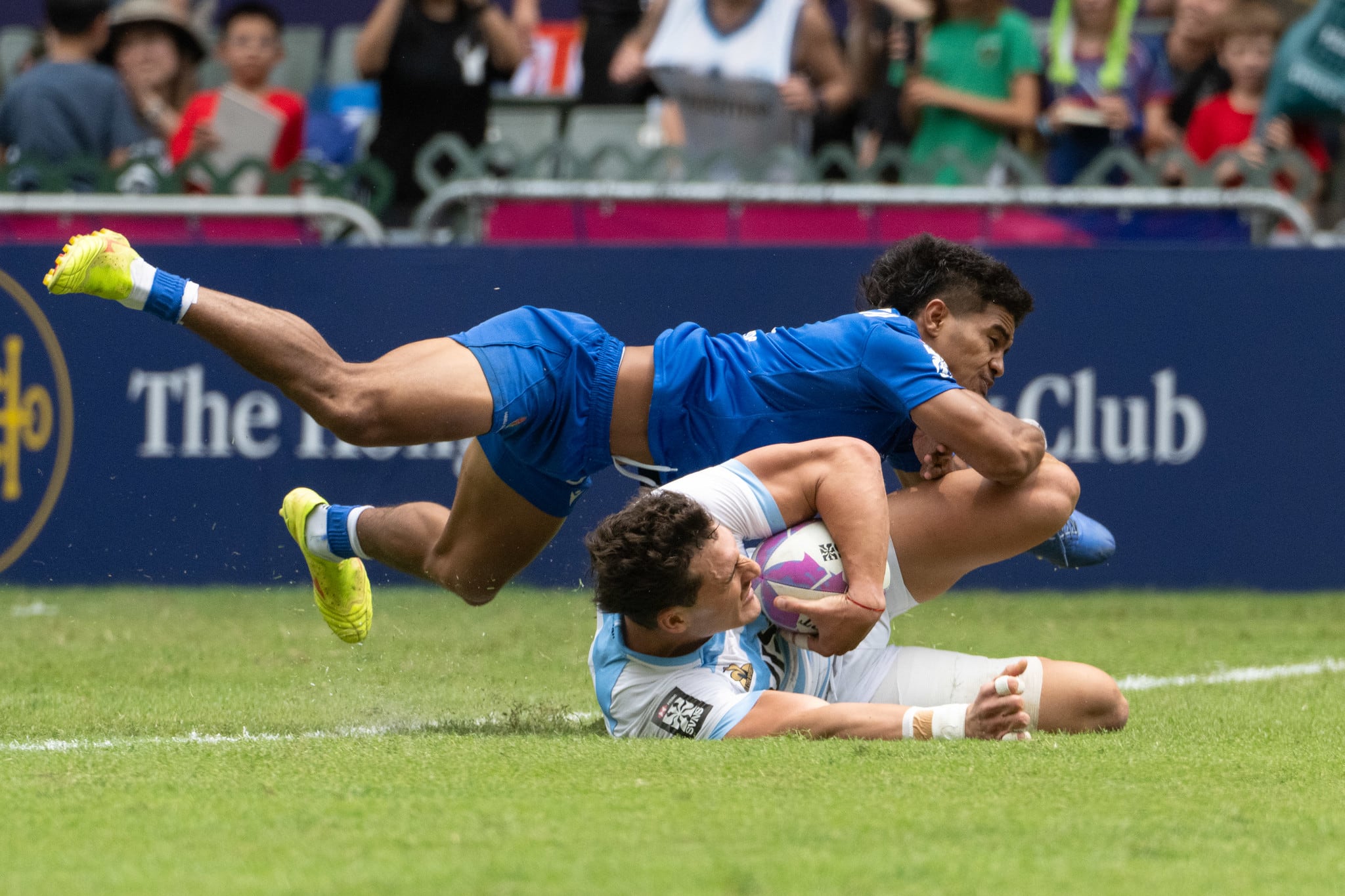 Los Pumas 7s terminaron 9nos. y por eso no cayeron de la cima de las posiciones. Argentina sigue líder.