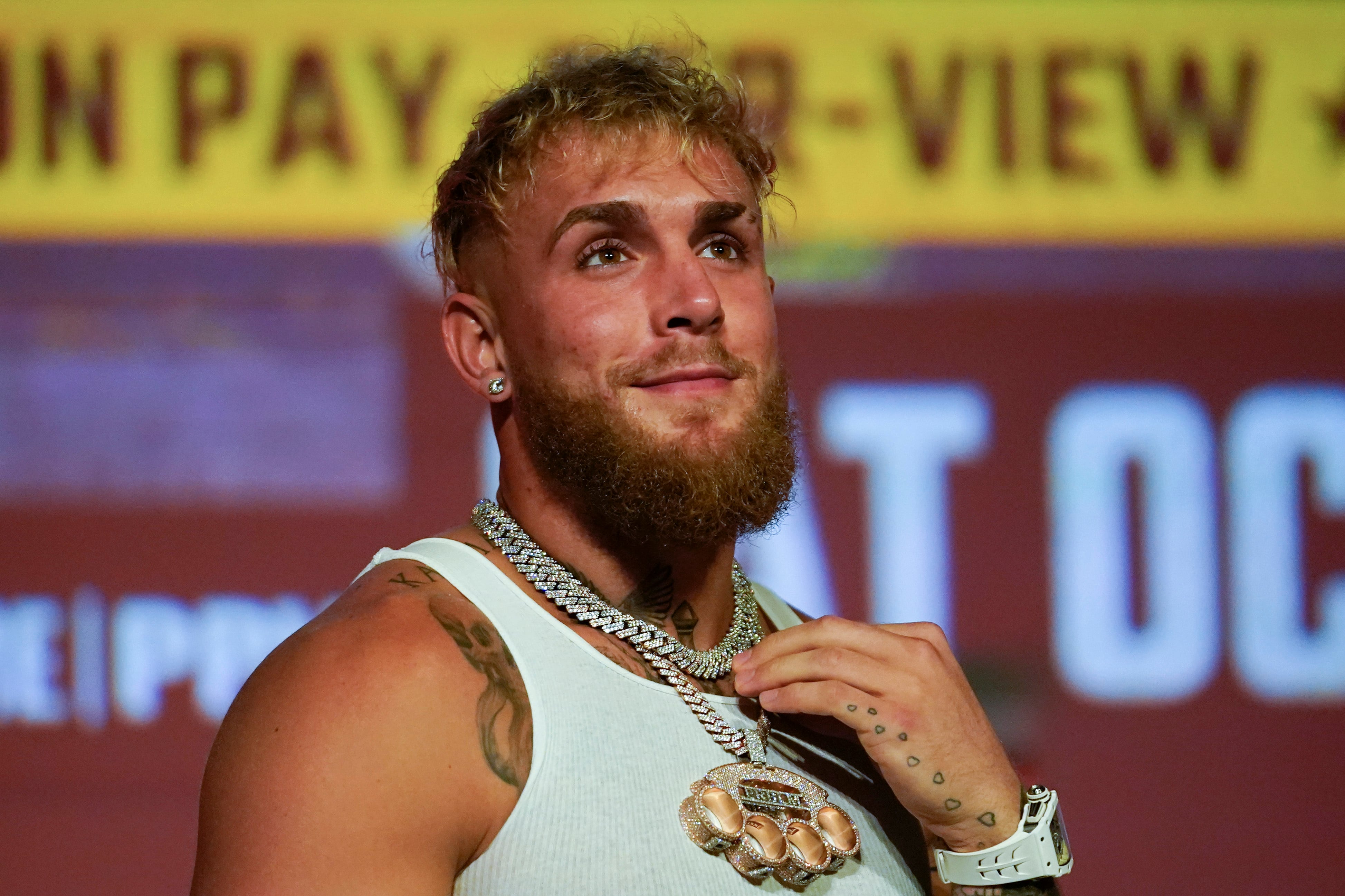 Jake Paul quiere ser campeón del mundo, pero primero tendría que enfrentar a un argentino. / Foto:AP