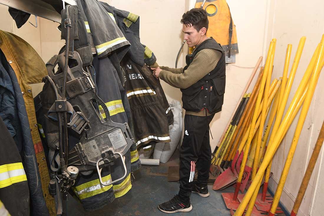 En el cuartel de bomberos voluntarios de Las Heras son vícitmas de la inseguridad y buscan una pronta solución.
Foto: José Gutierrez / Los Andes 