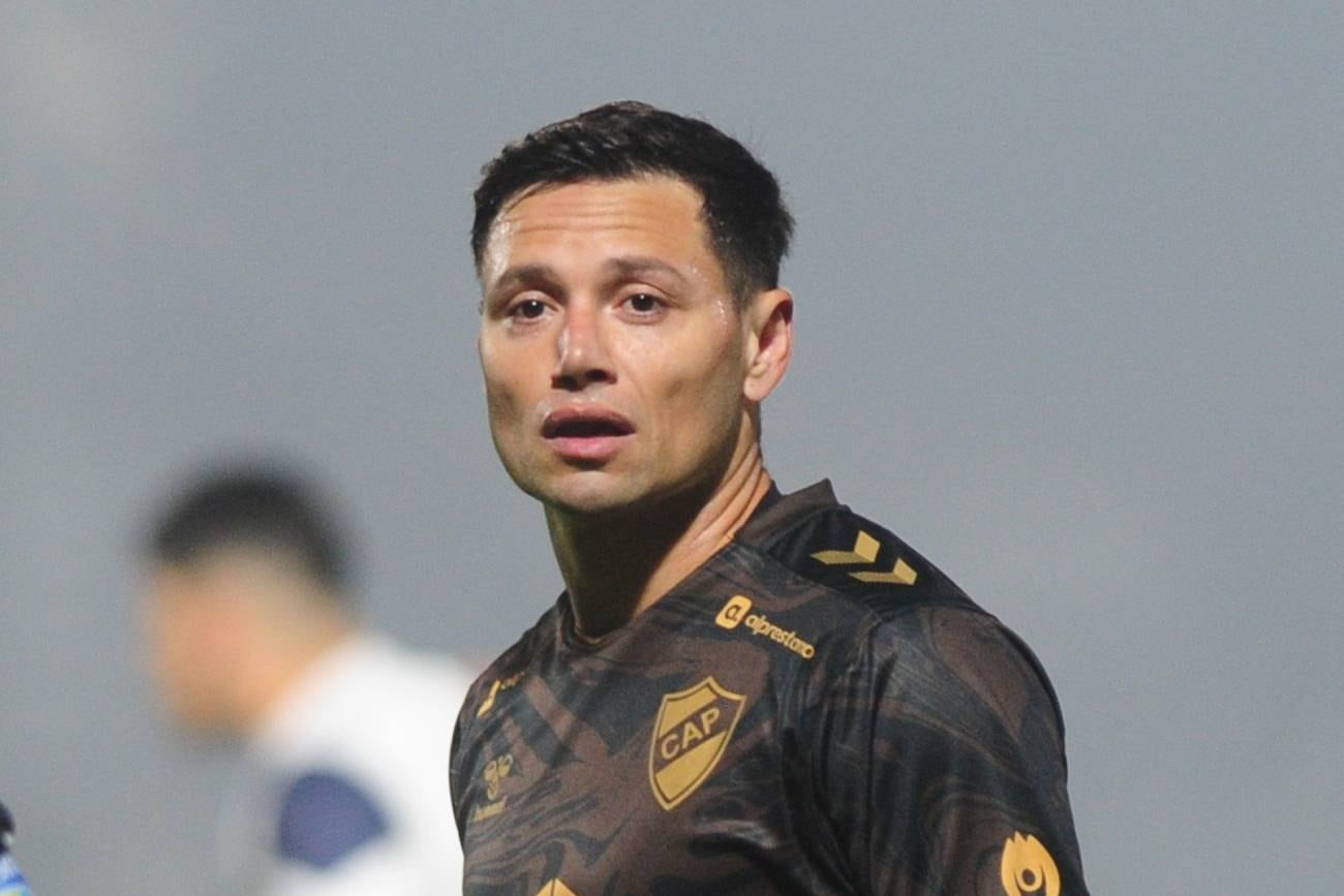 Mauro Zárate y su última experiencia en el país: Platense /Foto: Platense