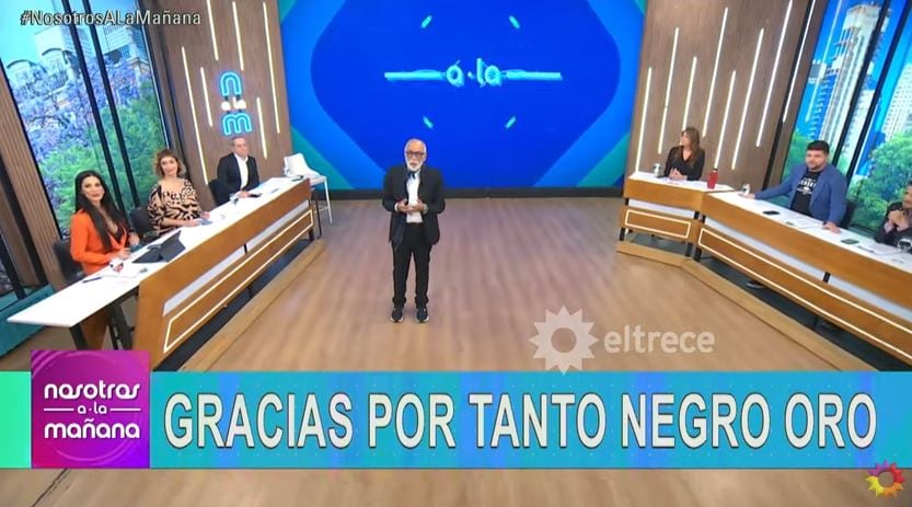 El conductor anunció su salida del programa Nosotros en la Mañana