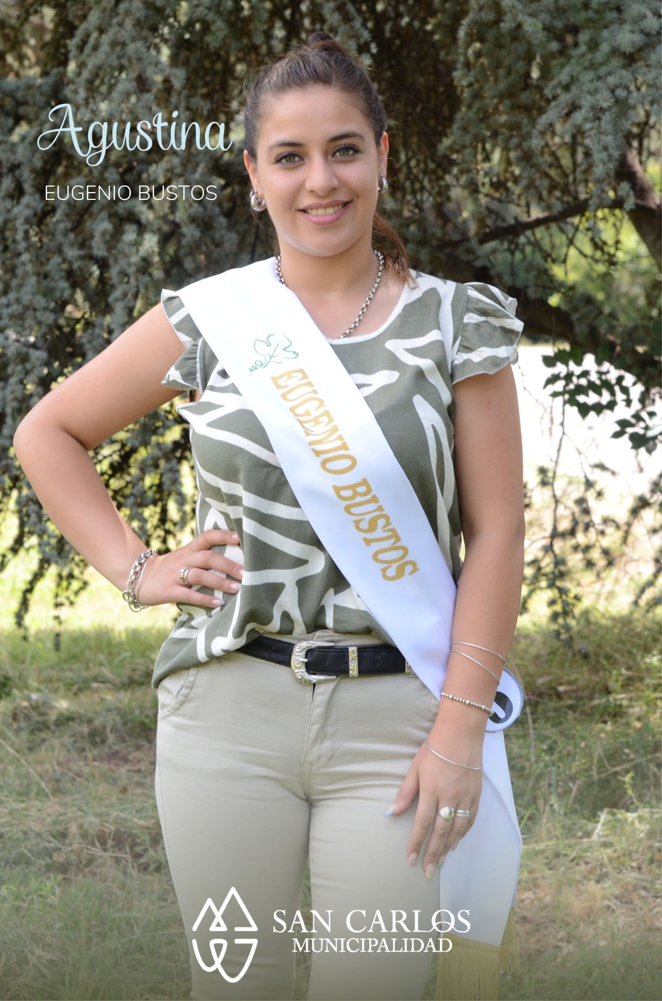 
Agustina, de Eugenio Bustos, es la nueva virreina de San Carlos