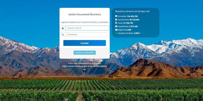 Modernización del Estado: ya se generaron 40 millones de documentos digitales en Mendoza