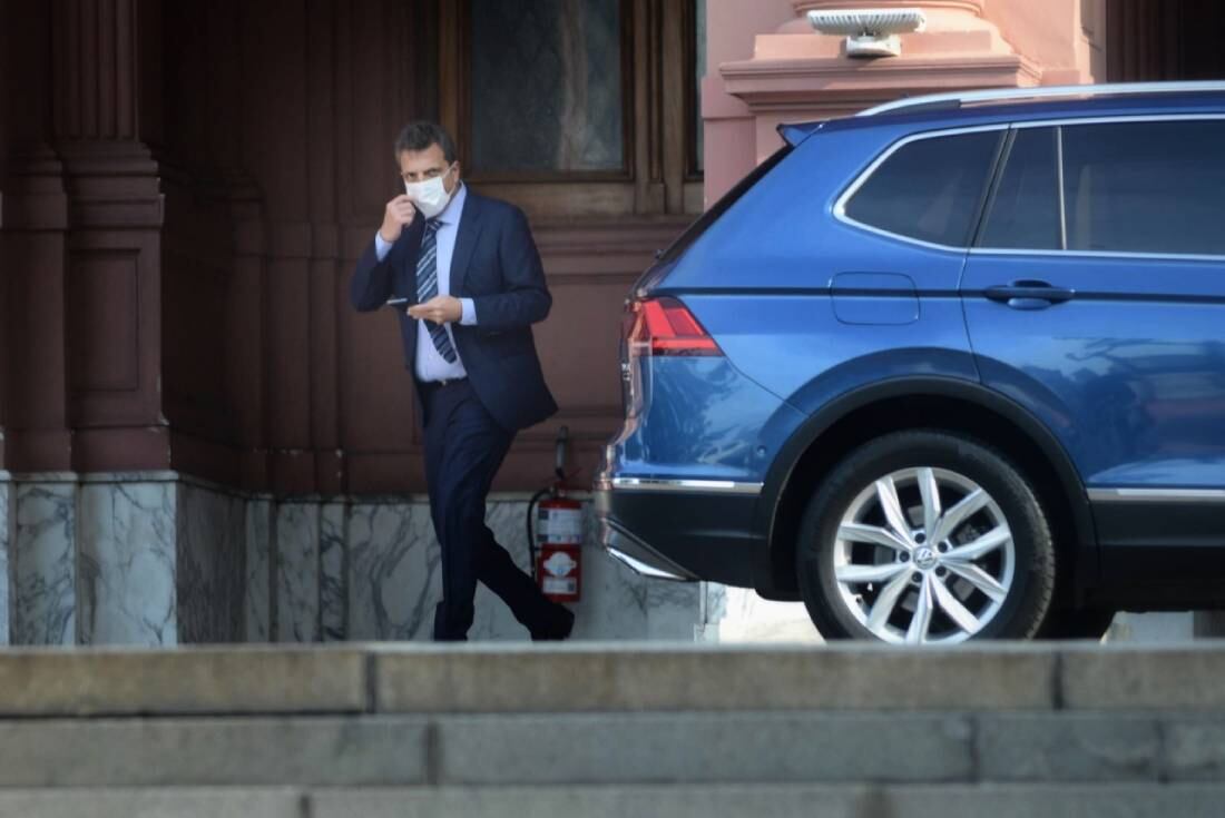 El presidente de la Cámara de Diputados, Sergio Massa, fue parte del almuerzo.