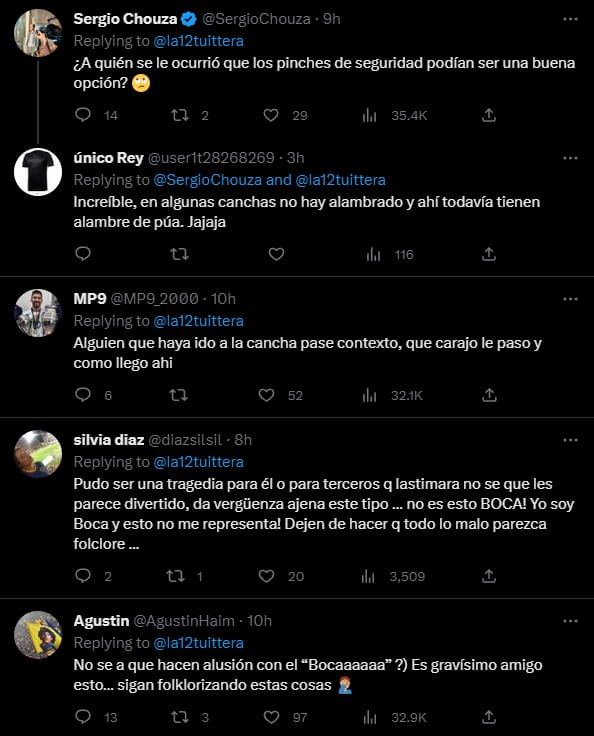 Los usuarios de las redes compartieron videos y sus experiencias tras lo sucedido. Foto: Twitter/@la12tuittera