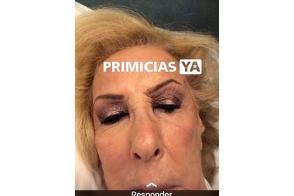 Mirtha Legrand y su foto en la intimidad.