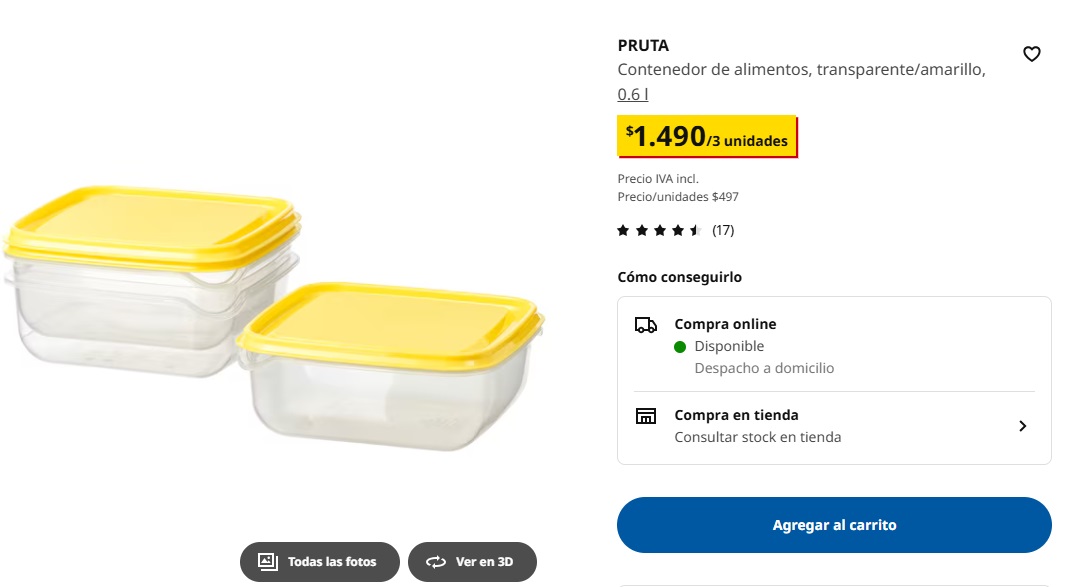 Precios baratísimos en IKEA Chile