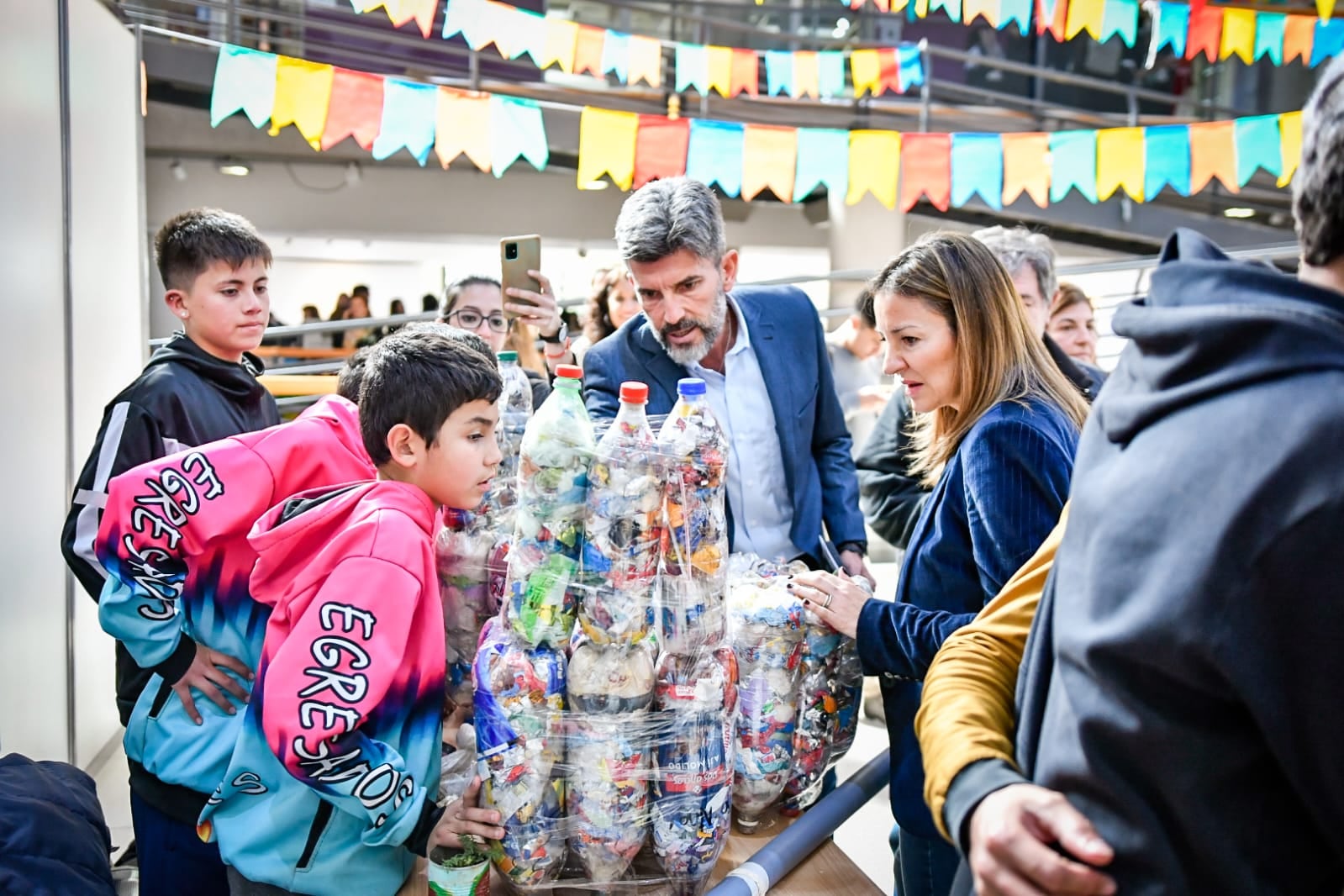 Ulpiano Suárez con Soledad Acuña.