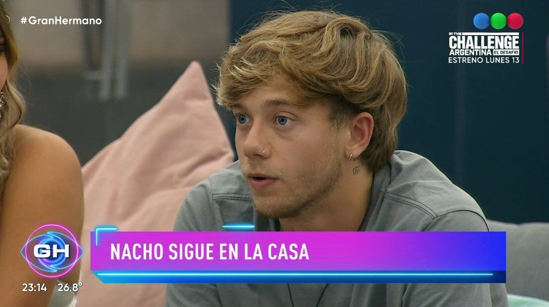 Nacho sigue en Gran Hermano