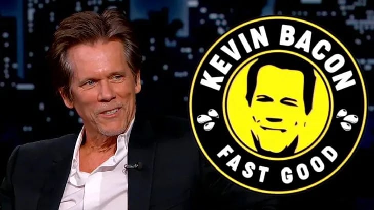 Kevin Bacon y su asombro porque una hamburguesería argentina llevaba su nombre