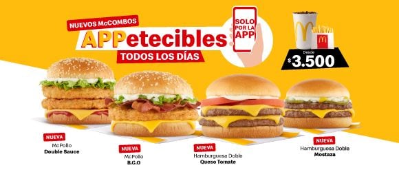 Una de las alternativas de comida más económicas en Chile son las hamburguesas.