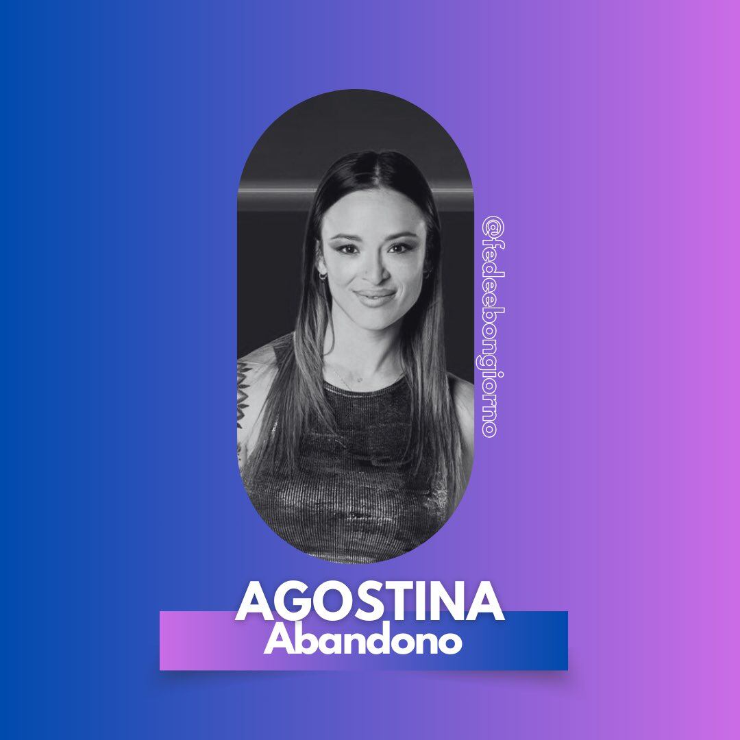 Aseguran que Agostina dejó Gran Hermano