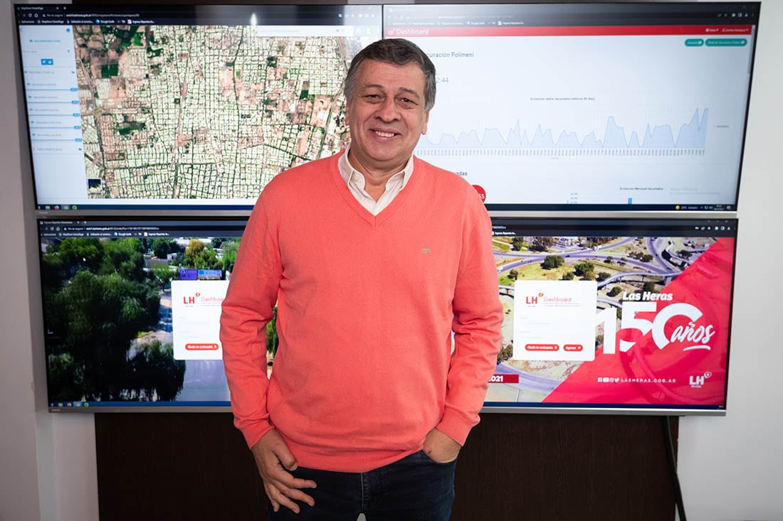 Daniel Orozco, Médico clínico e Intendente del Departamento de Las Heras. Foto: Ignacio Blanco / Los Andes