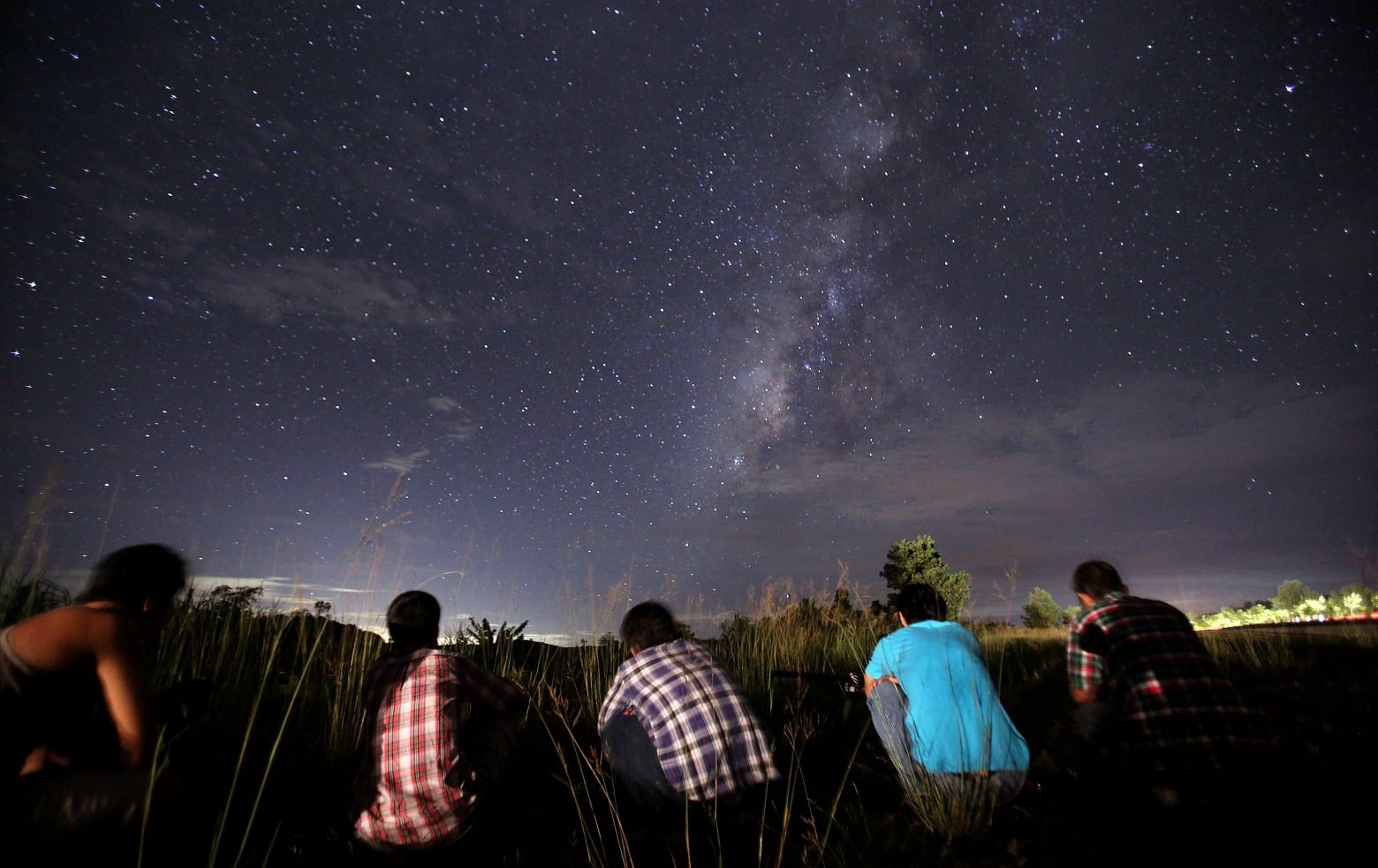 La lluvia de estrellas se podrá ver a la 1 de la madrugada y no se necesita telescopio. Foto: Gentileza. 