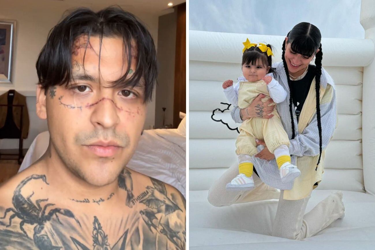 Christian Nodal, furioso por las críticas tras el cumpleaños de 1 año de su hija  con Cazzu: “Tanta mierd*...”