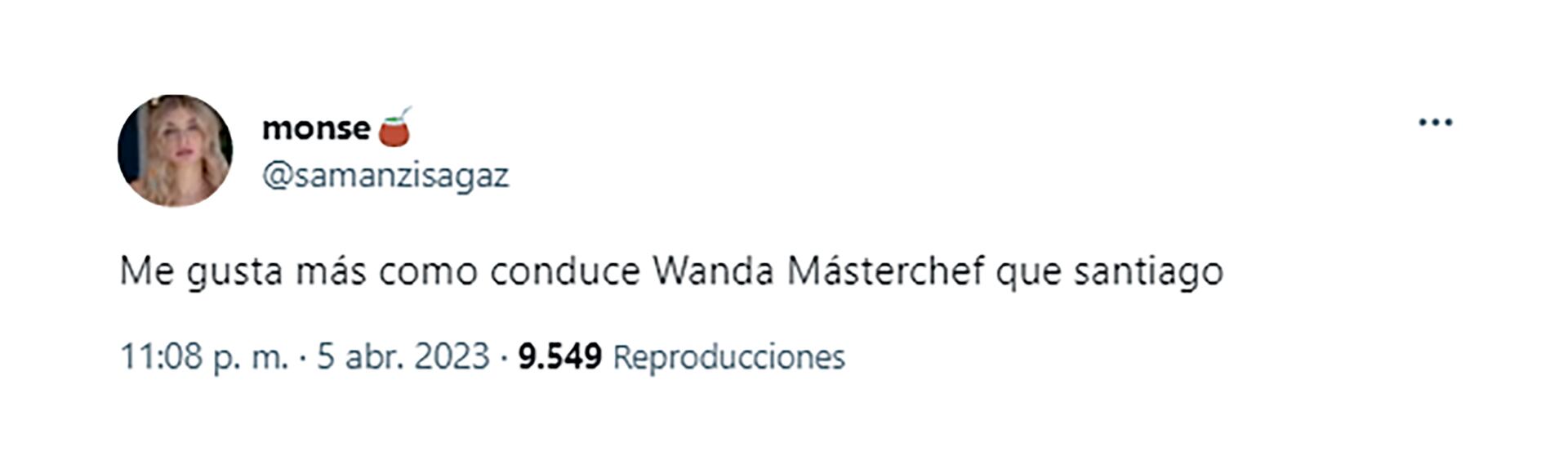 Los comentarios de apoyo que Wanda Nara compartió