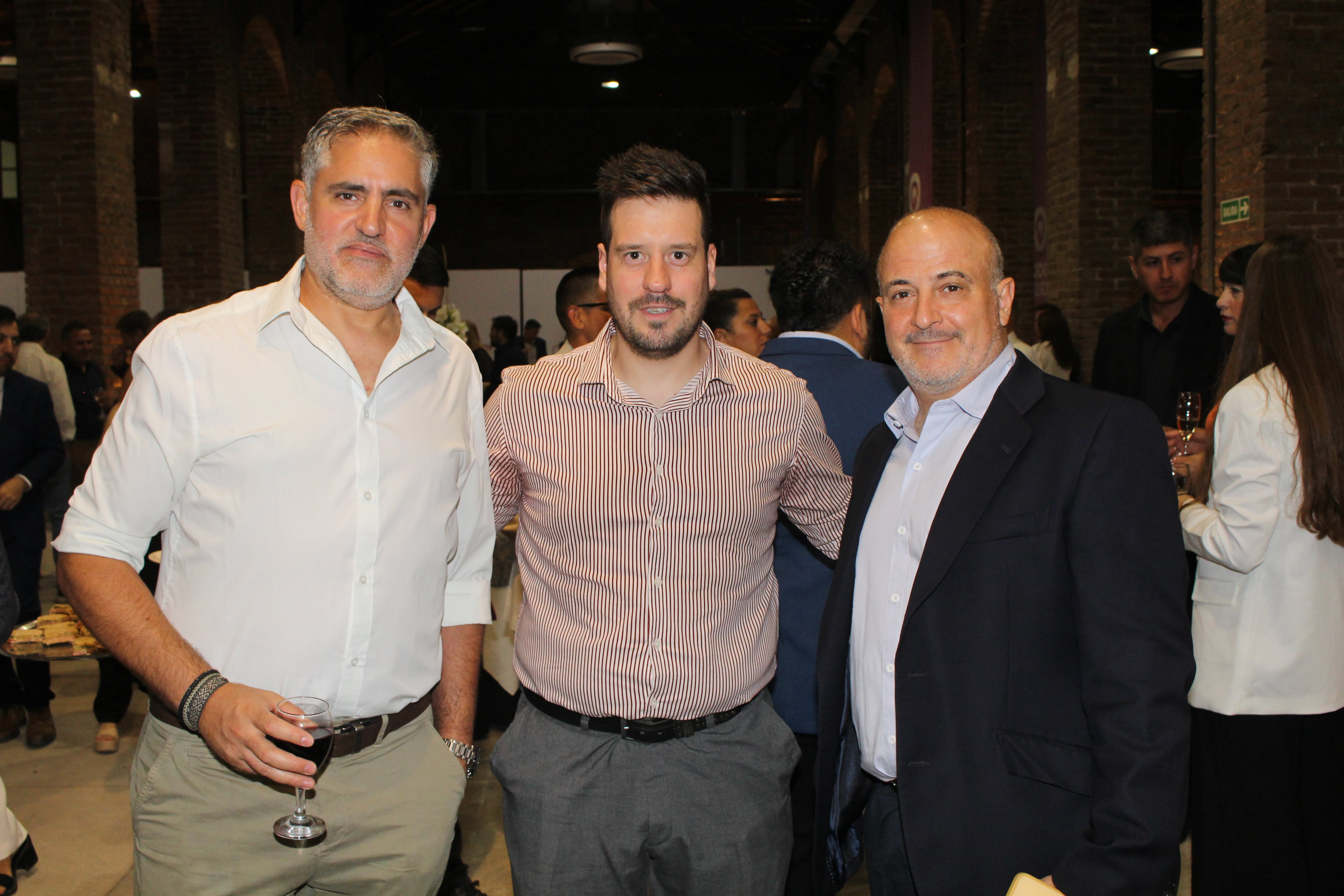 Pablo Tripodi, Leandro Coconi y Federico Garcia Malgor.