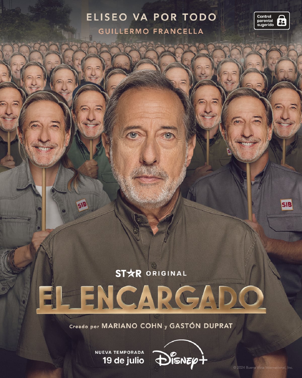 El encargado, tercera temporada, con Guillermo Francella (Disney+)