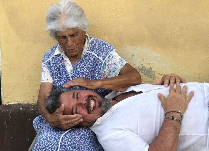 Donato se despidió de su madre en redes