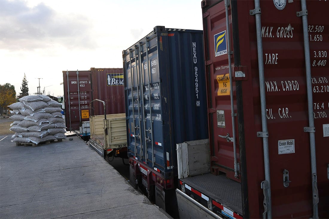 Las exportaciones pymes crecieron 21,6% interanual en los primeros 8 meses del año. 
Foto: Marcelo Rolland / Los Andes