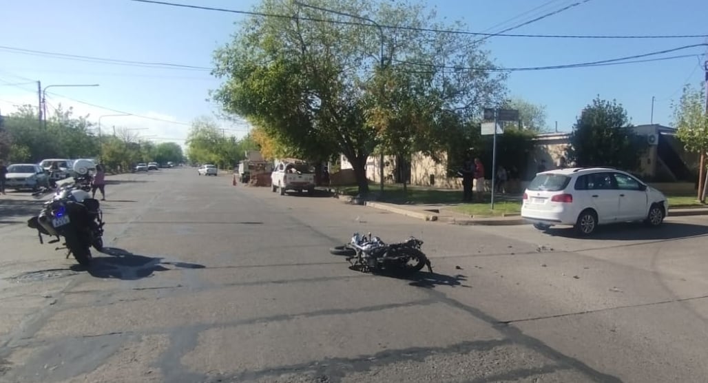 Accidente en San Rafael - Foto fuentes policiales