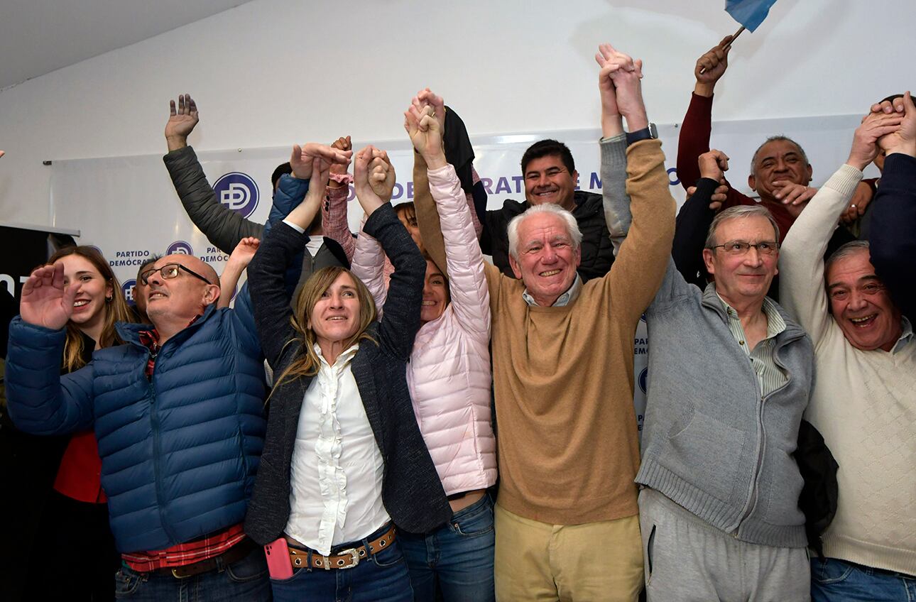 Elecciones PASO Primarias , abiertas, Simultáneas y Obligatorias 2023
Sede del Partido Demócrata  Mercedes Llano, precandidata a diputada nacional
Foto:  Orlando Pelichotti

