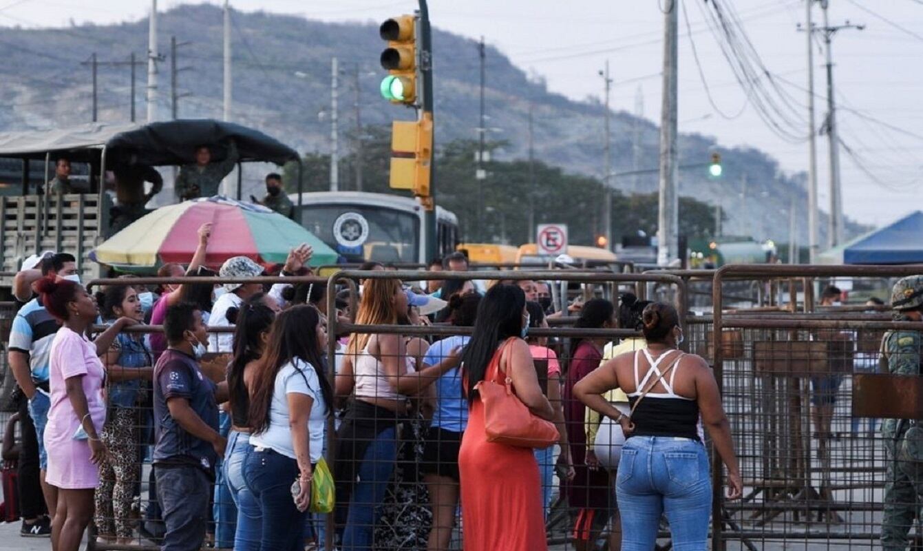 El reclamo de los familiares de presos: ”Queremos información porque no sabemos nada de nuestras familias".  / Web 