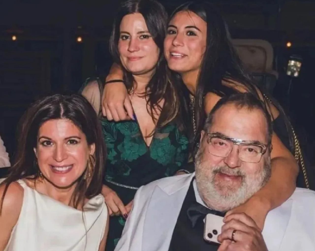 La familia de Jorge Lanata.