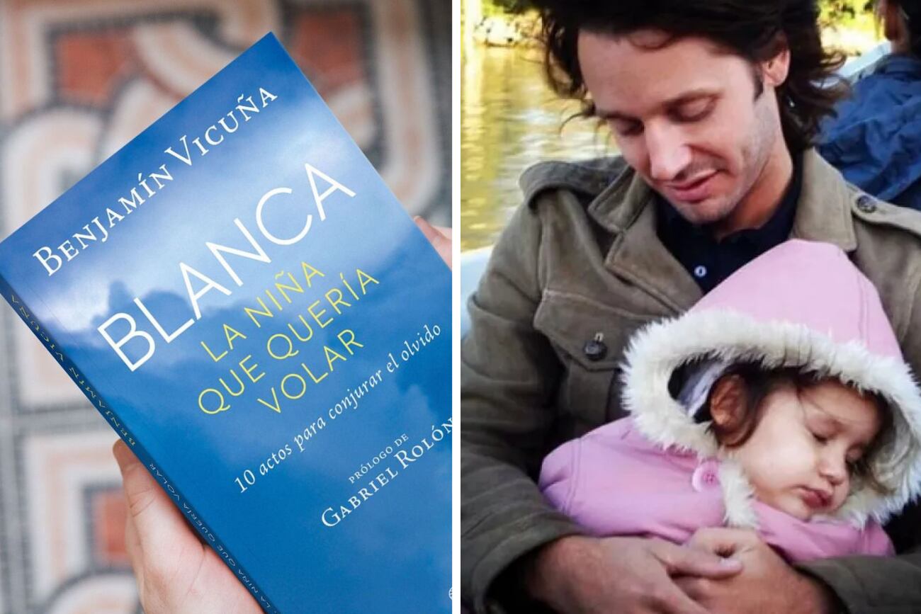 Benjamín Vicuña presentó un libro recordando a su hija Blanca