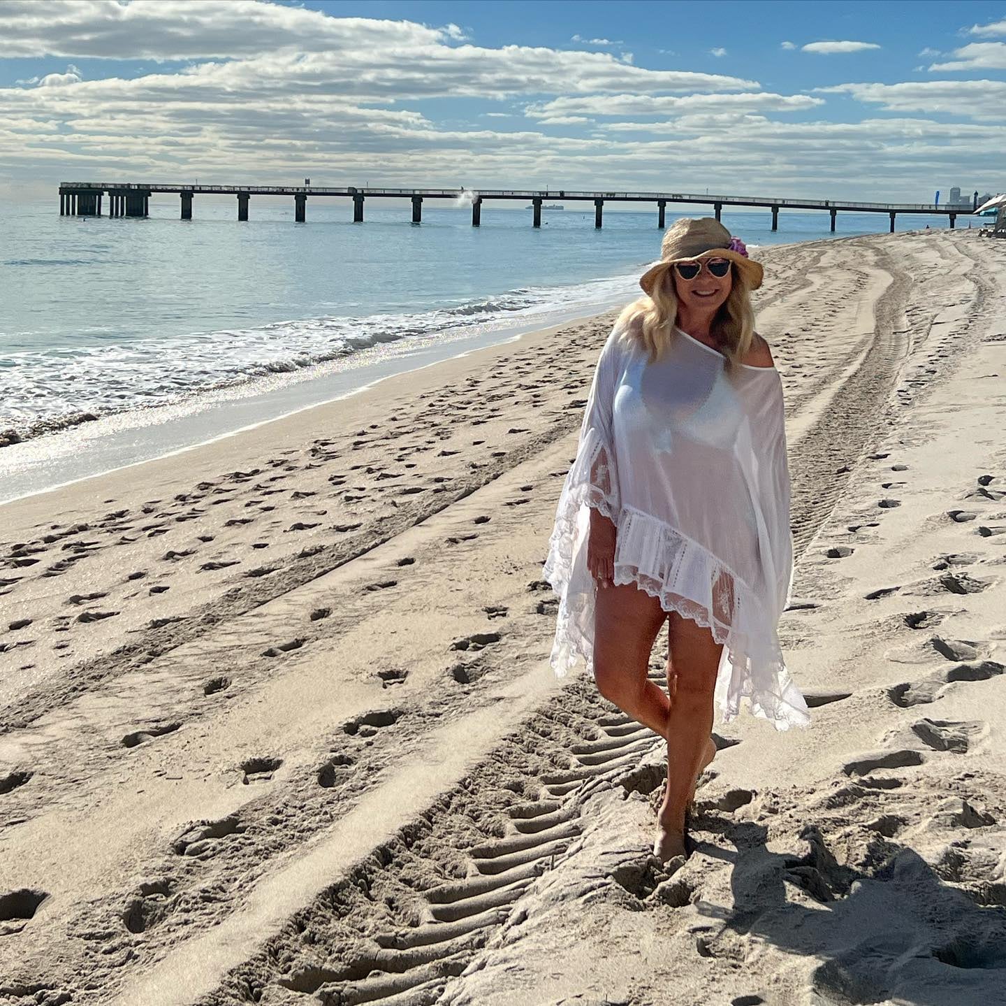 Ana Rosenfeld desde las playas de Miami