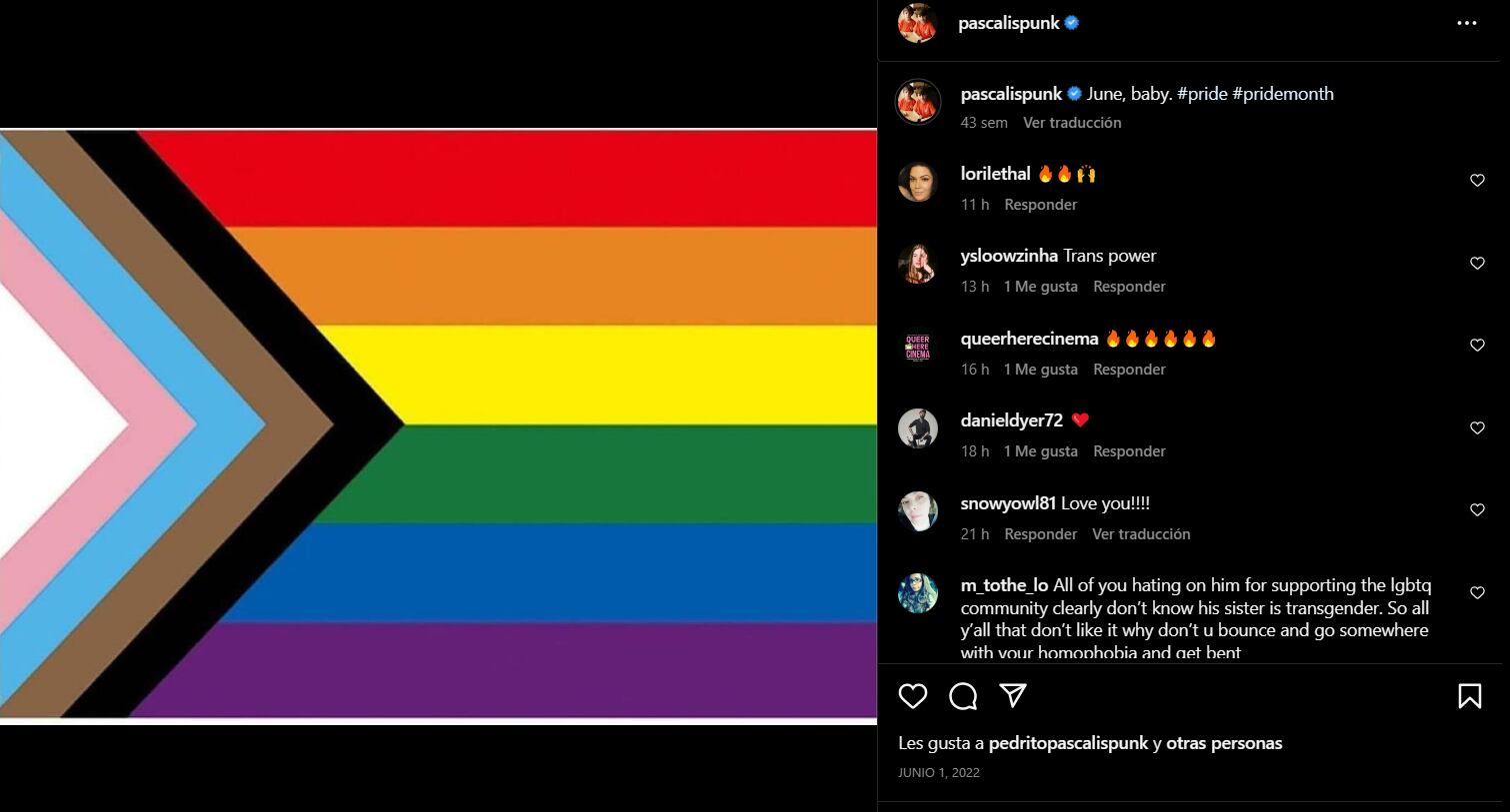 Pedro Pascal y su compromiso con la comunidad LGBTIQ+