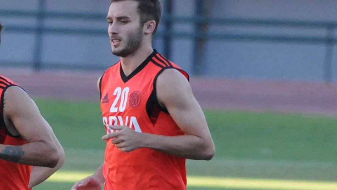 Germán Pezzella en su paso por River (Foto: Fotobaires).