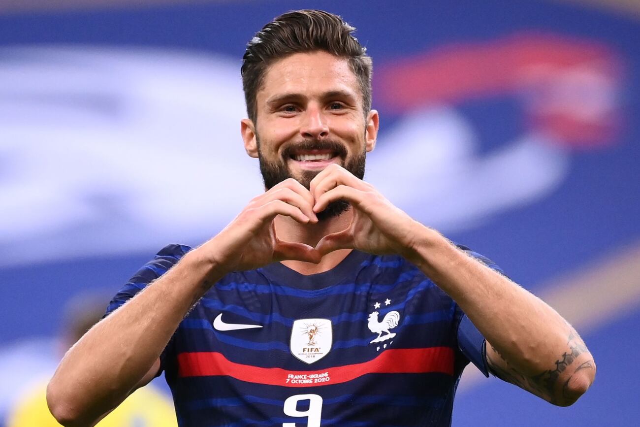 Olivier Giroud el 9 de Francia